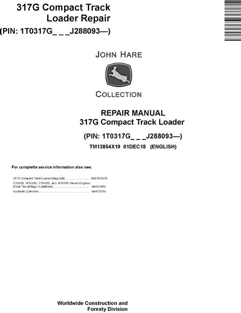 john deere 317 skid steer owners manual|john deere 317g service manual.